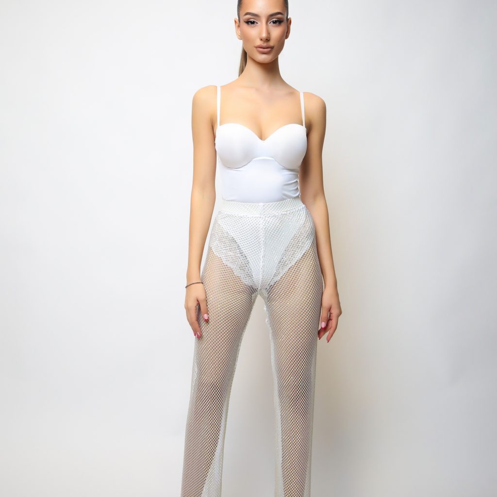 WHITE LINGERIE BODYSUIT