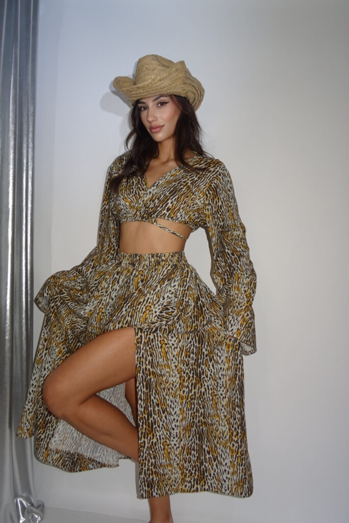 ZAYDA ANIMAL PRINT SET