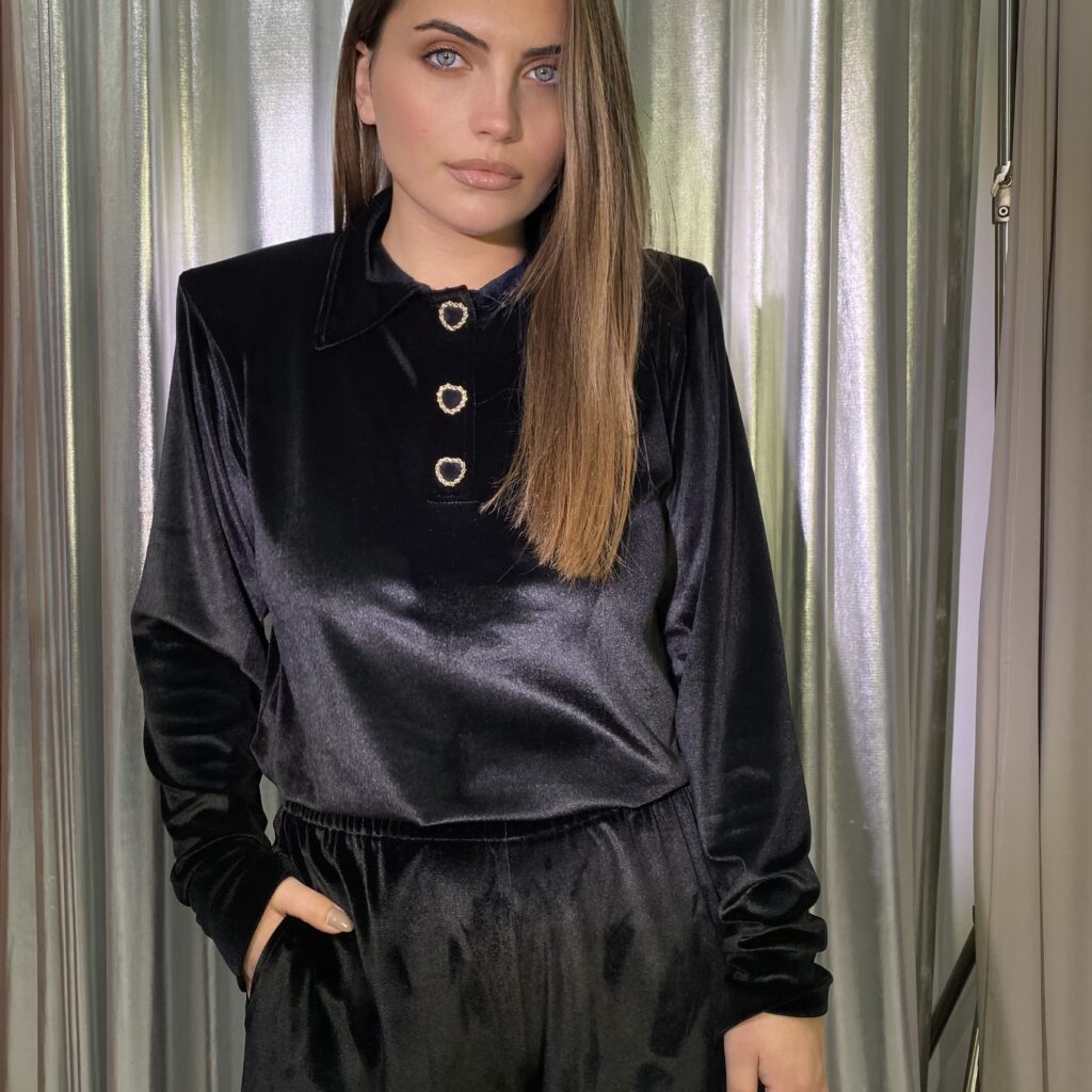 JACKIE O VELOUR SPORTY SUIT