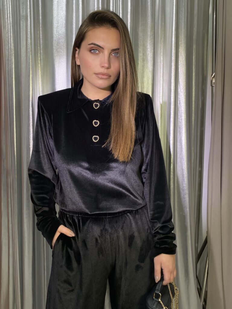 JACKIE O VELOUR SPORTY SUIT