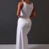 the VENTO DI CAPRI dress in white - Image 3
