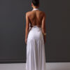 the LUCE DEL MATTINO skirt in white - Image 4