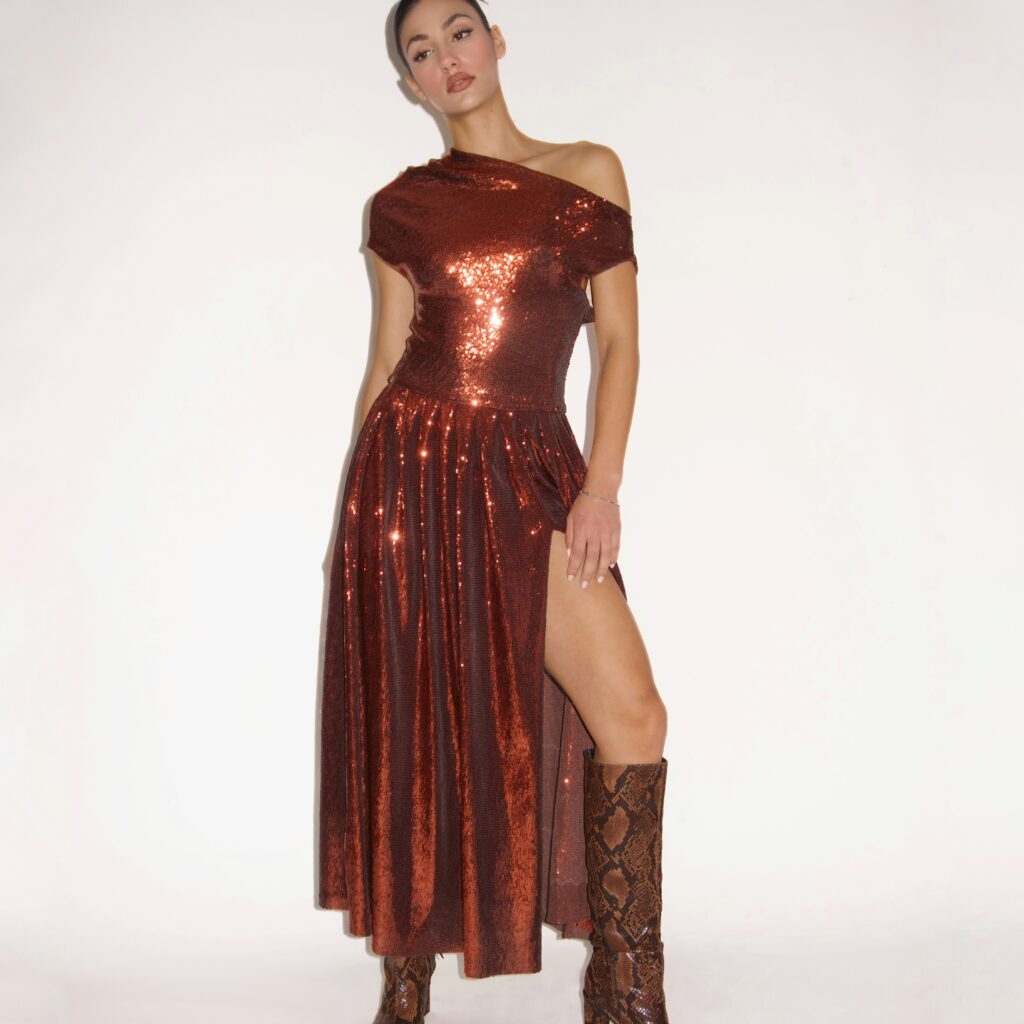 the REINE DES ÉCLATS dress