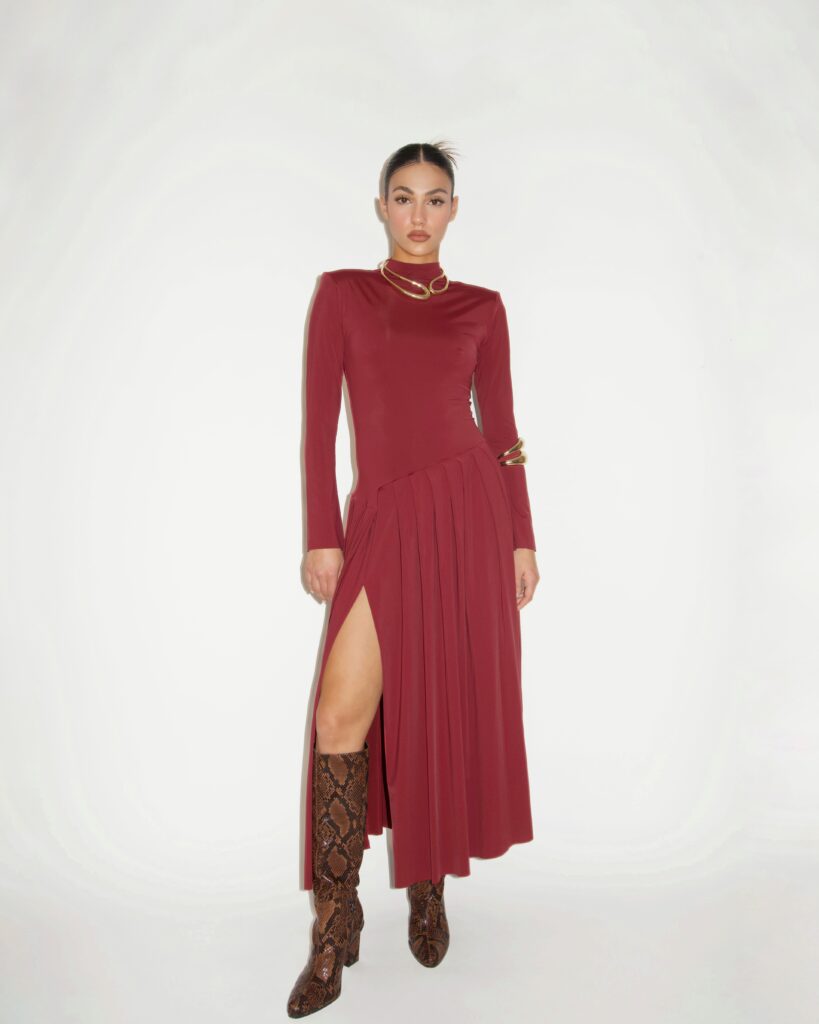 the LUEUR DU VENT dress