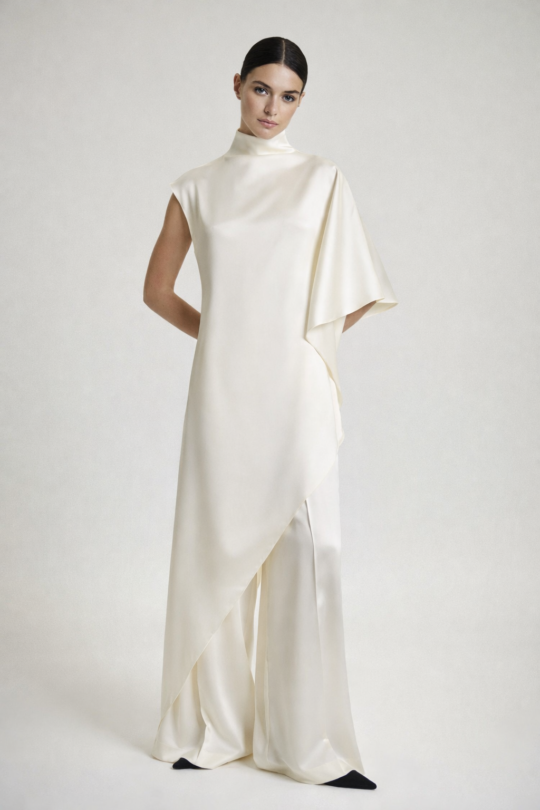 the KOKORO milk satin set - code:MA