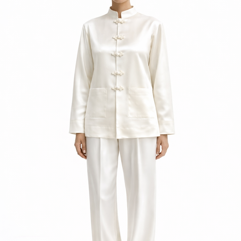 the ENSO milk satin set - code:MA