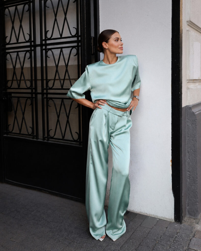 the SECONDE PEAU trousers set